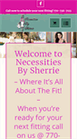 Mobile Screenshot of necessitiesbysherrie.com